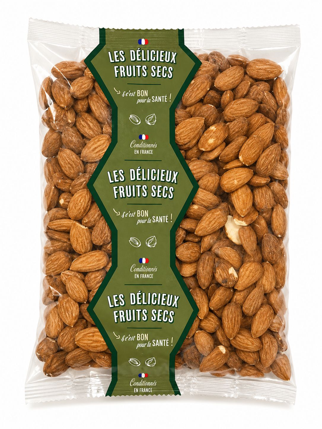 AMANDE DECORTIQUÉE 800G X10