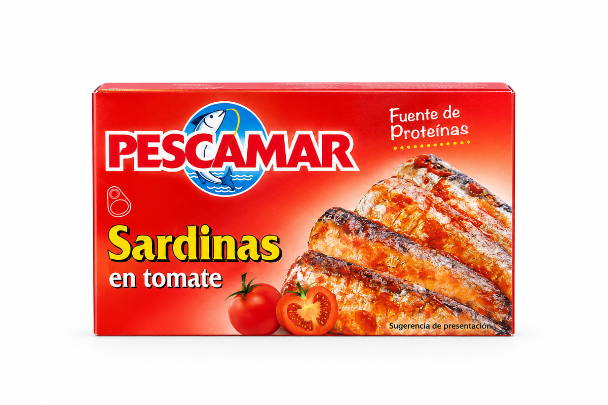 SARDINE TOMATE 125G X50