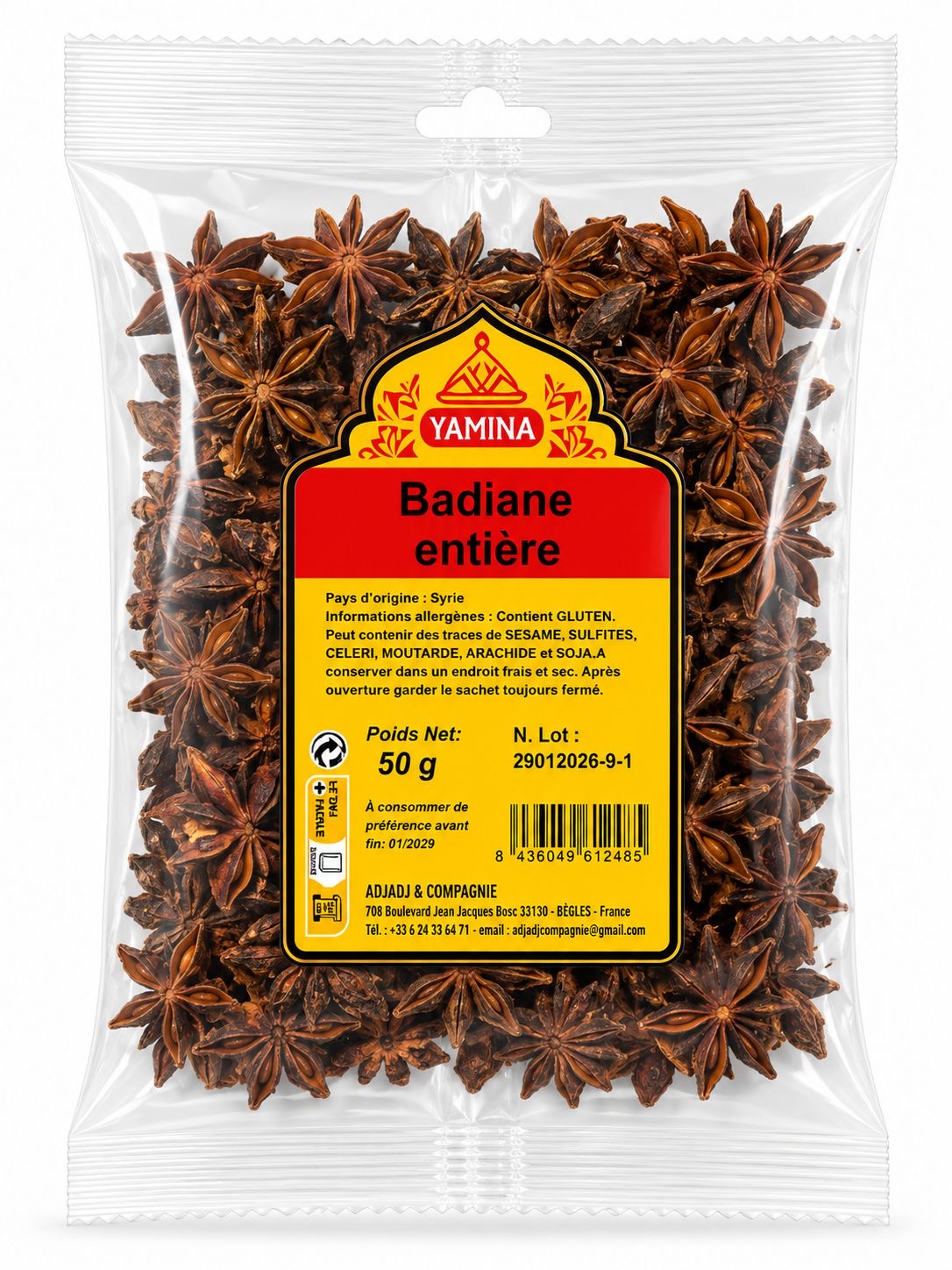 BADIANE ENTIER 50G X20