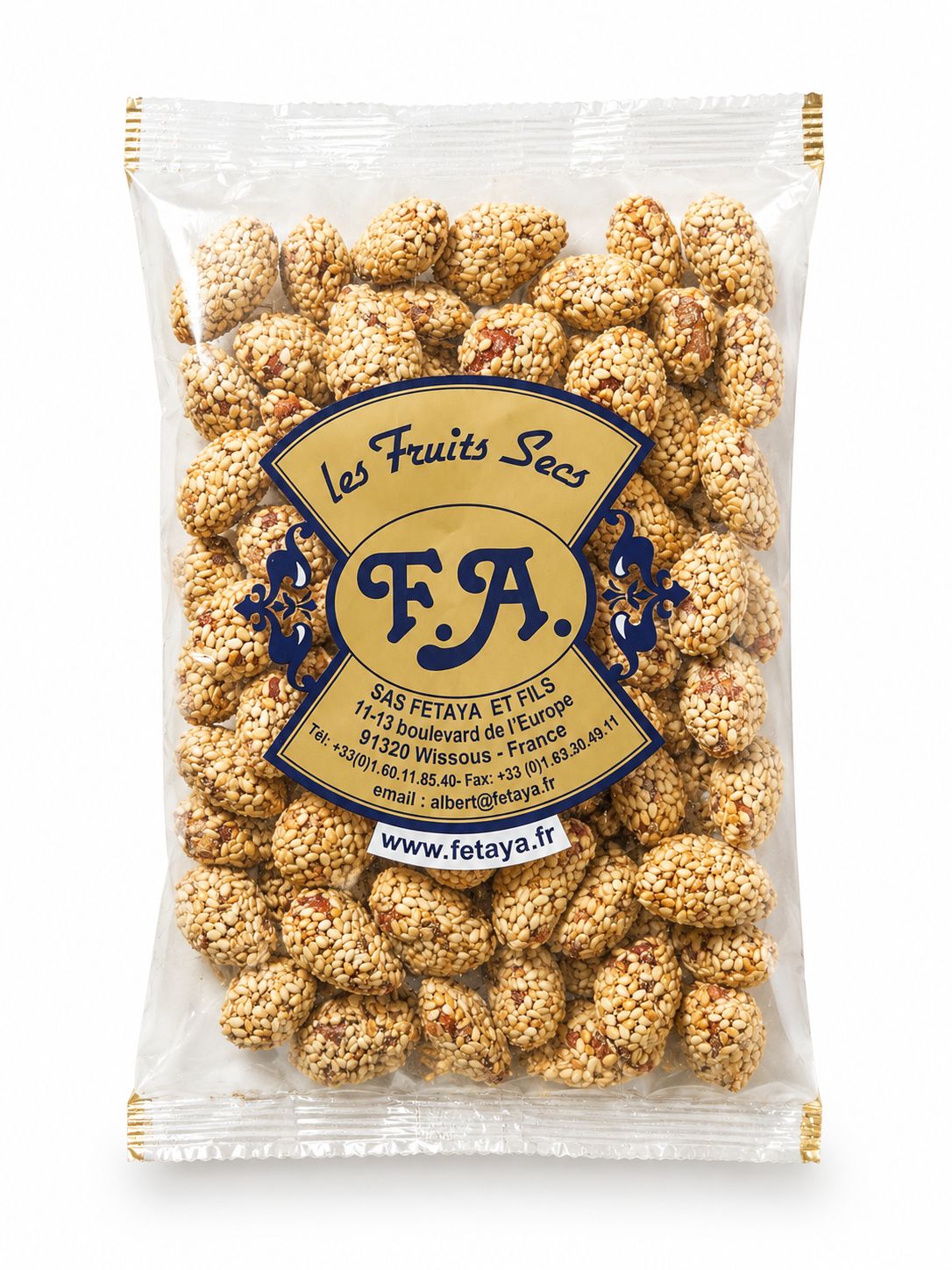 AMANDE AU SÉSAME 250G X12