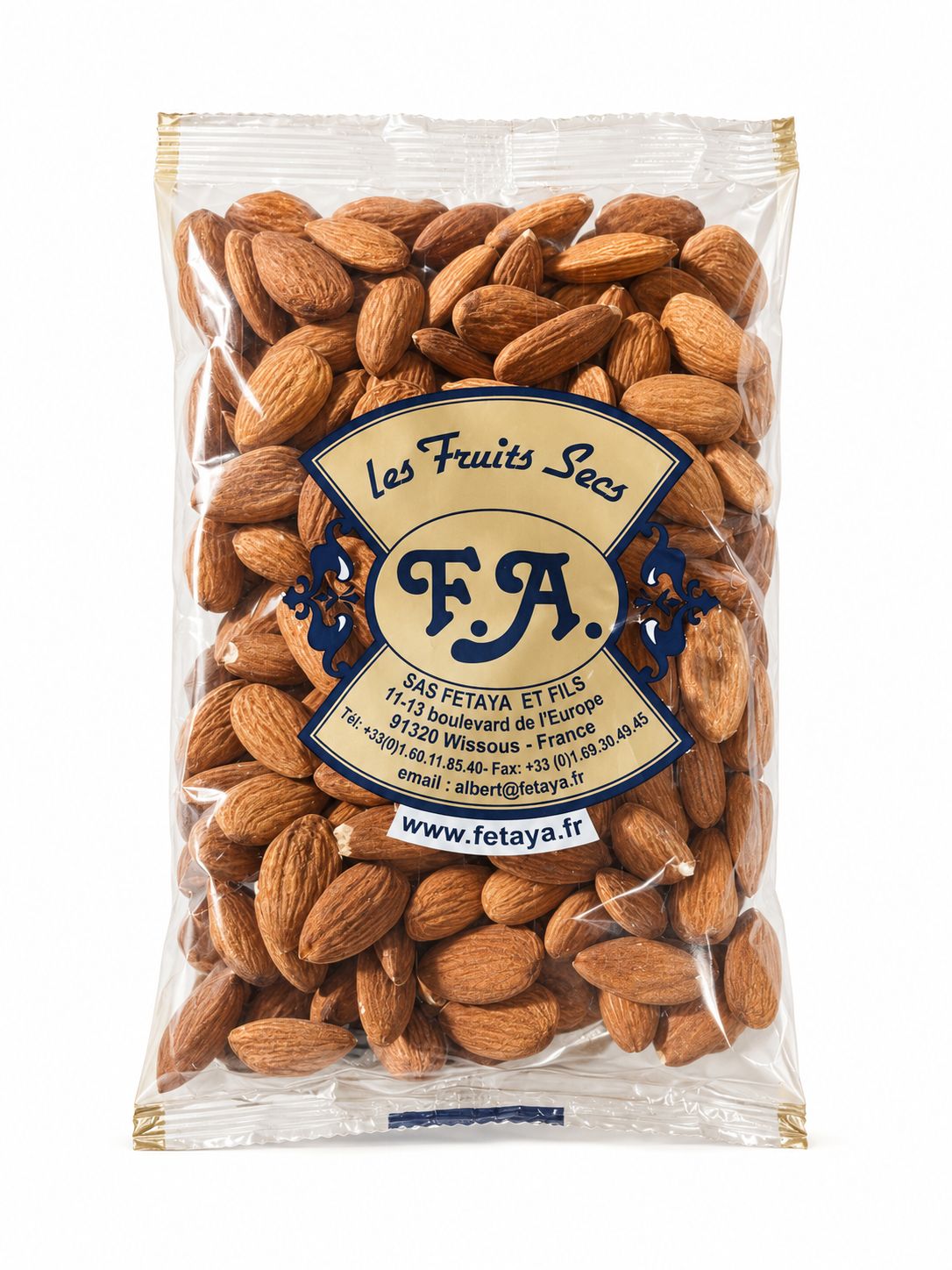 AMANDE DÉCORTIQUÉ 250G X12
