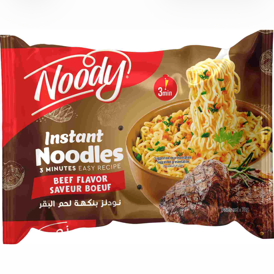 NOUILLE SAVEUR BOEUF 70G X48