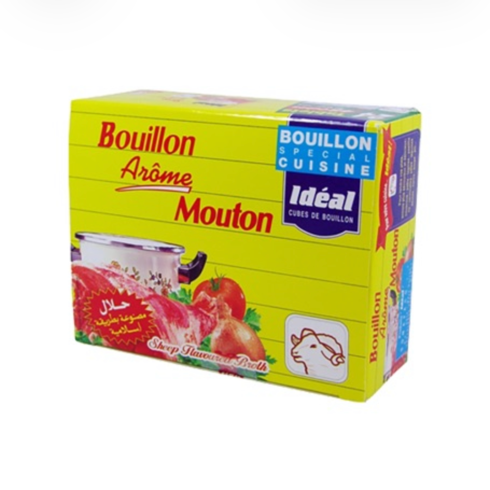 BOUILLON IDÉAL SAVEUR MOUTON 24 CUBES