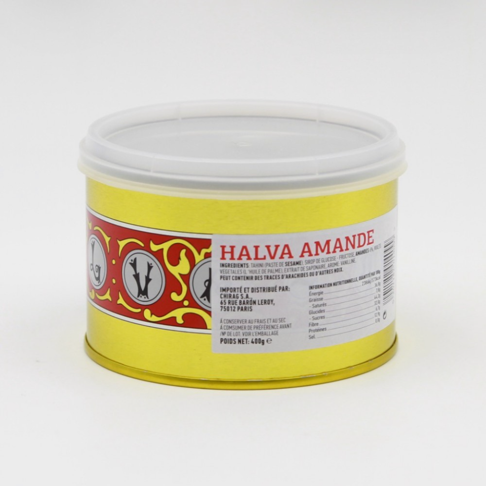 HALVA GREC AMANDE 400G X12