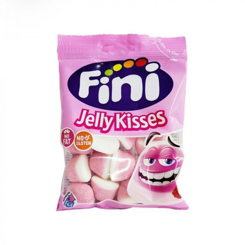 BONBON FINI BISOUS FRAISE 90G X12