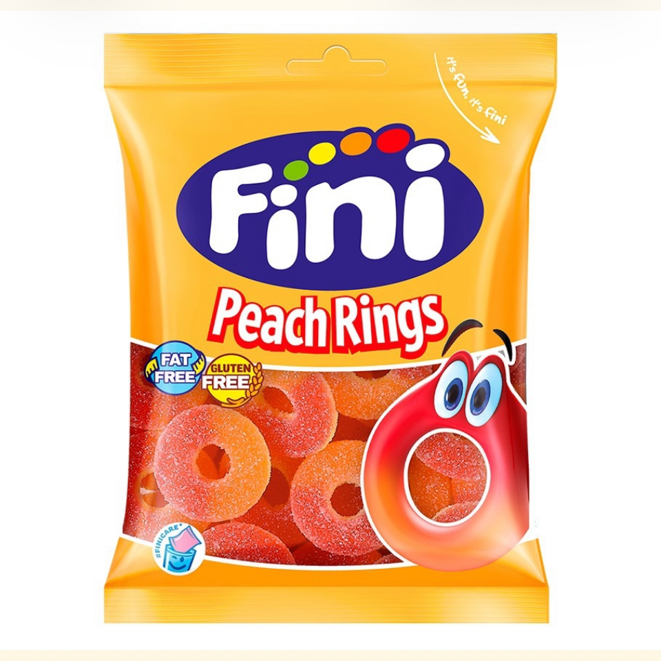 BONBON FINI CŒUR DE PÊCHE 80G X12