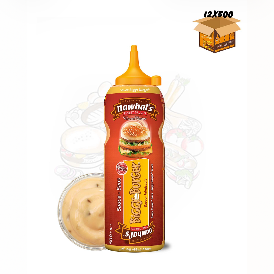 SAUCE BURGER BIGGY 500ML X12