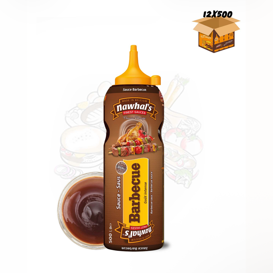 SAUCE BARBECUE 500ML X12
