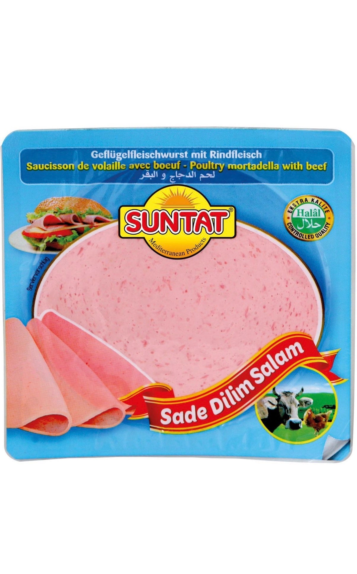 SUNTAT POULET BOEUF 200G X12