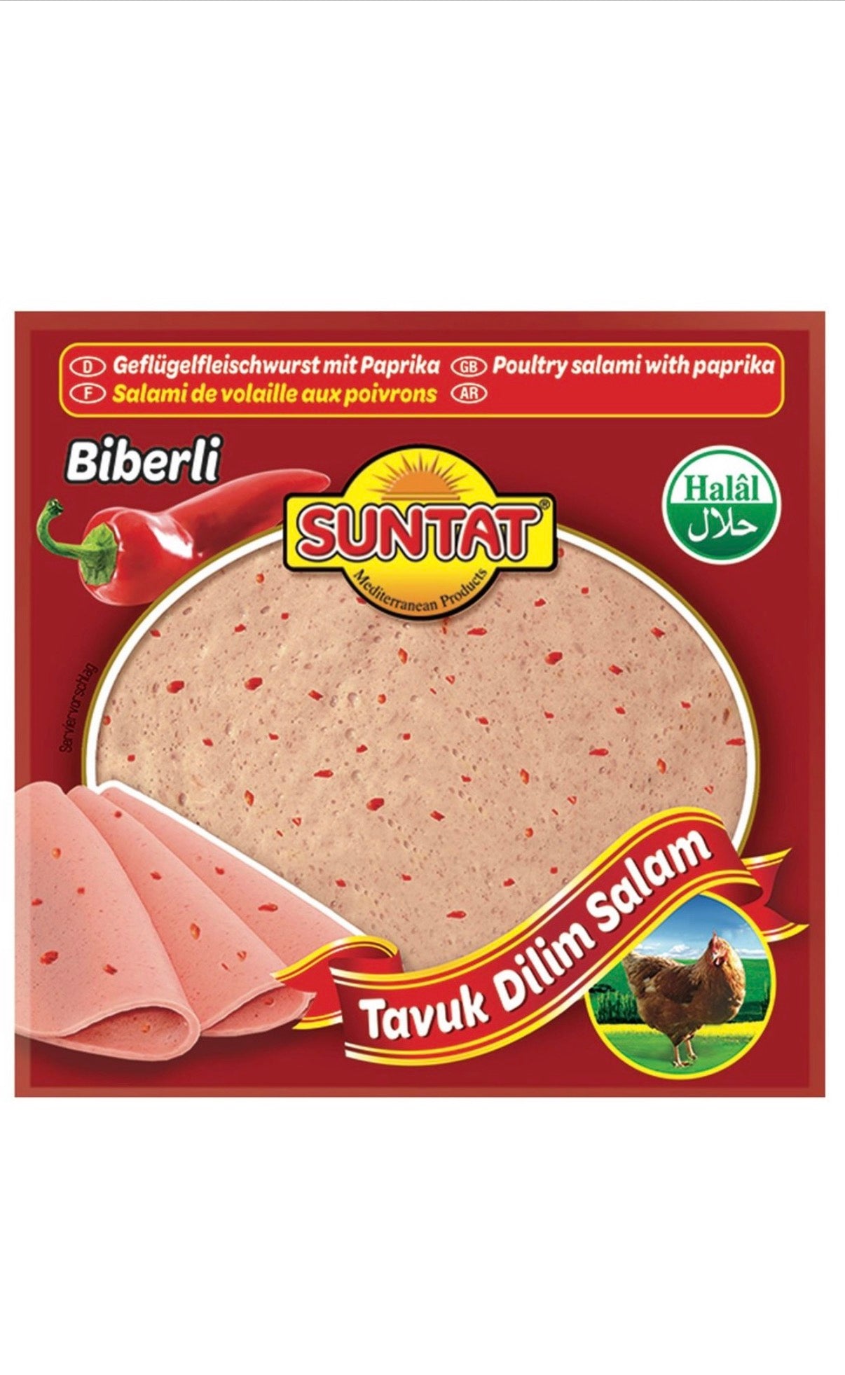 SUNTAT VOLAILLE PAPRIKA 200G X12