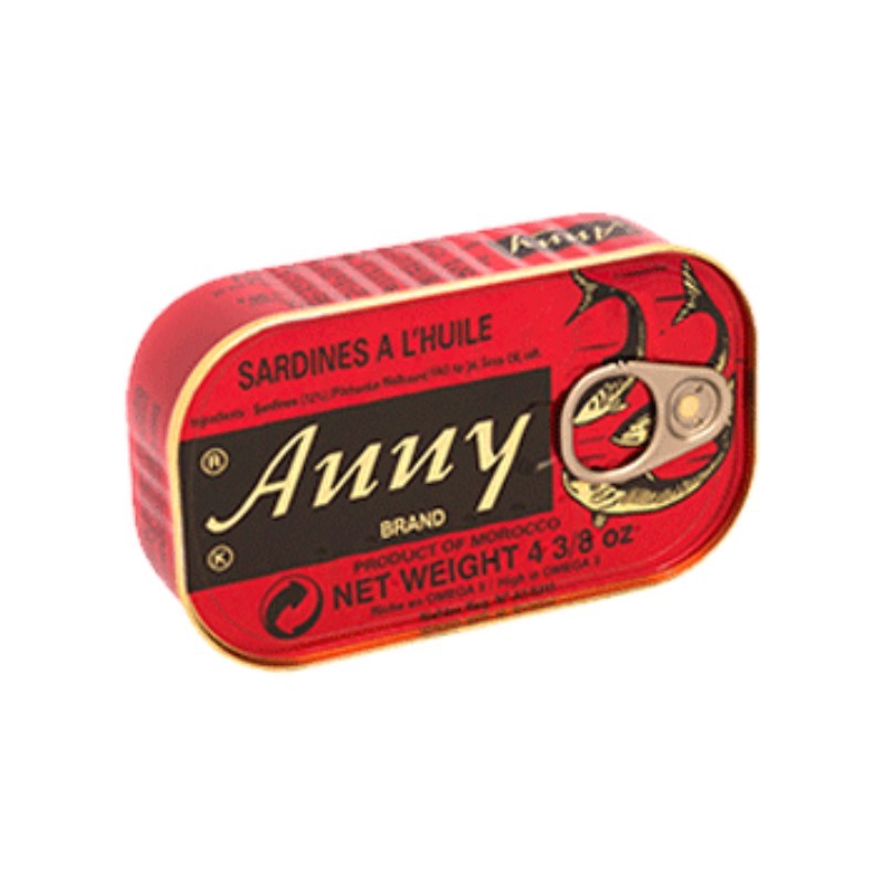 SARDINE À L'HUILE 125G X50