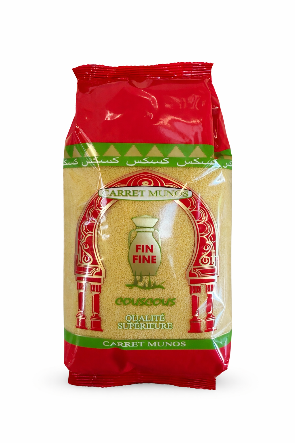COUSCOUS CARRET MUNOS FIN 1KG X10