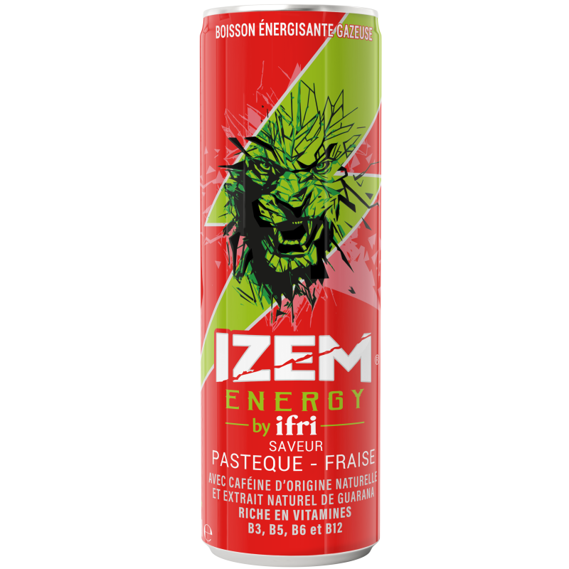 IZEM PASTÈQUE FRAISE 25CL X12