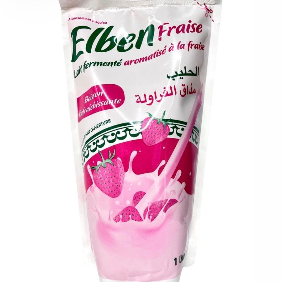 LAIT FRAISE AUZERAL 1L X12