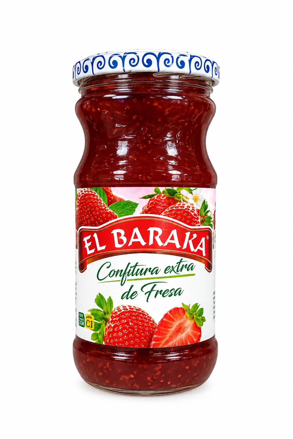 CONFITURE EL BARAKA FRAISE 430G X12
