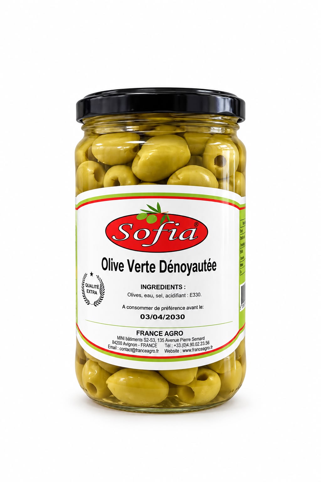 OLIVER VERTE DENOYAUTEE BOCAL