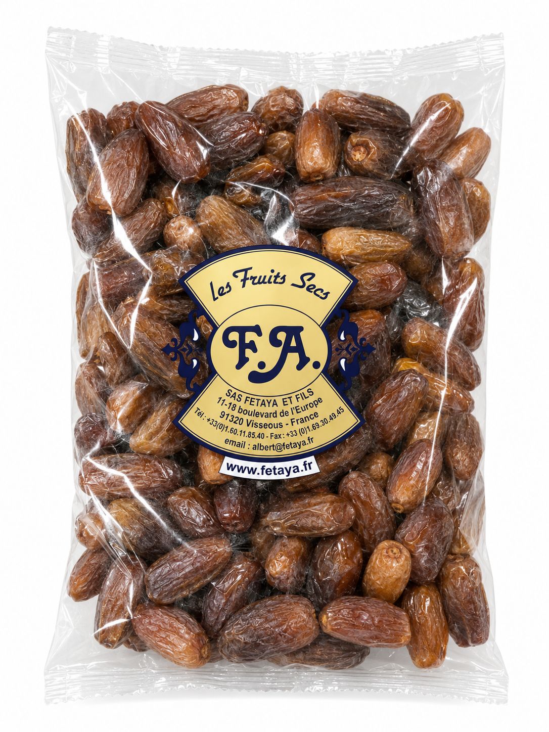 DATTE 1/2 SÈCHE ALG 1KG X12