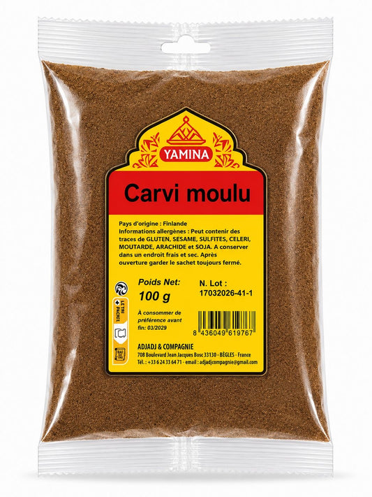 CARVI MOULU  100G X20