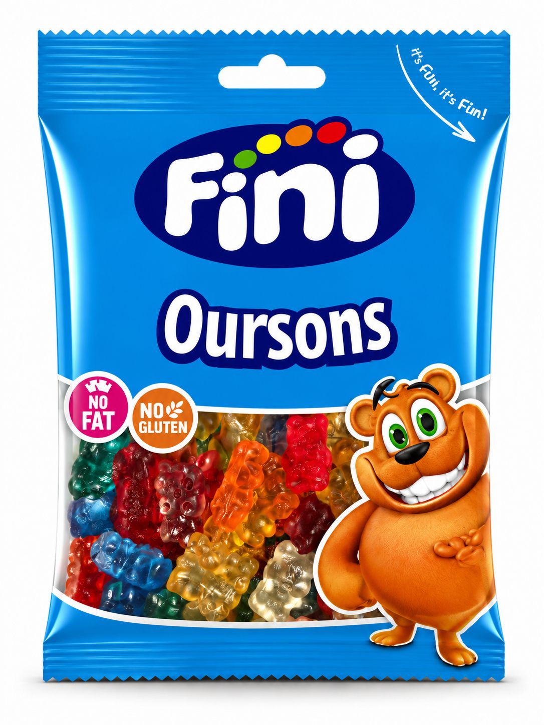 BONBON FINI OURS LISSE 90G X12