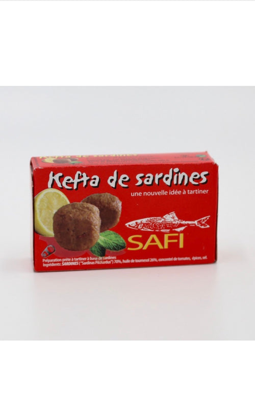 SARDINE KEFTA 125G X50