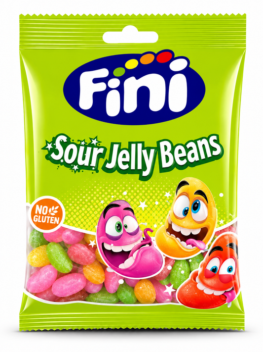 BONBON FINI JELLY BEANS 85G X12
