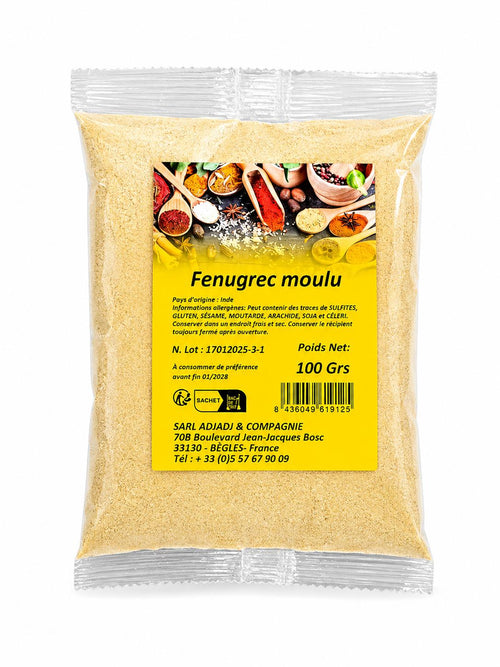 FENUGREC MOULU  100G X20