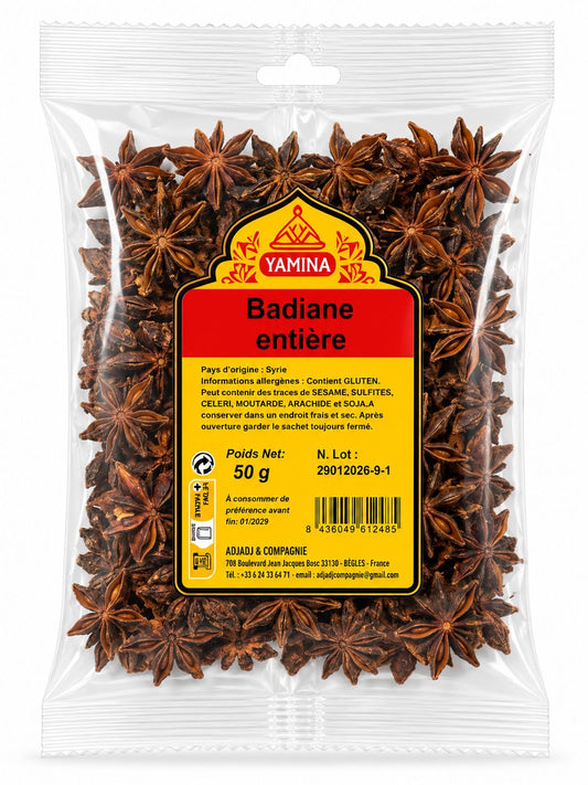 BADIANE ENTIER 50G X20