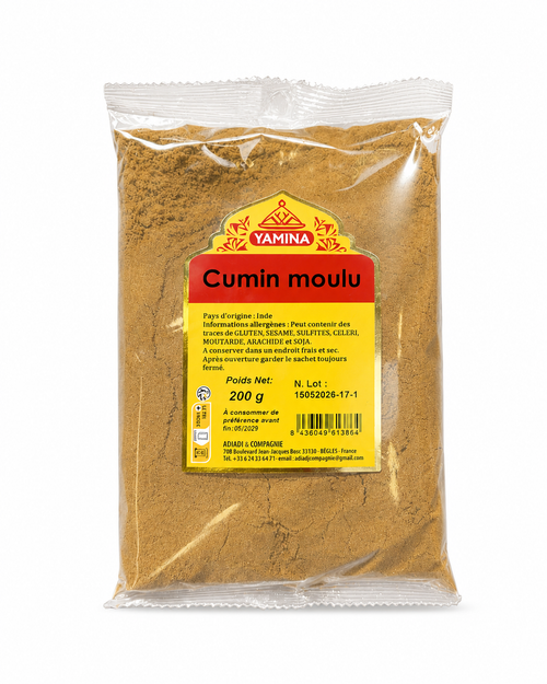 CUMIN MOULU 200G X12