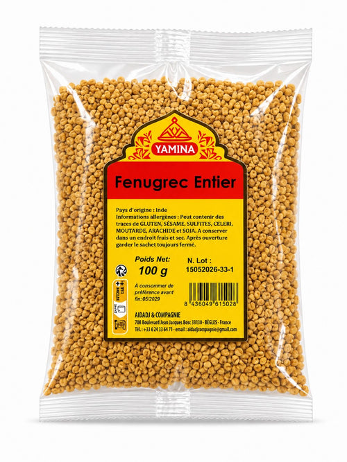 FENUGREC ENTIER 100G X20