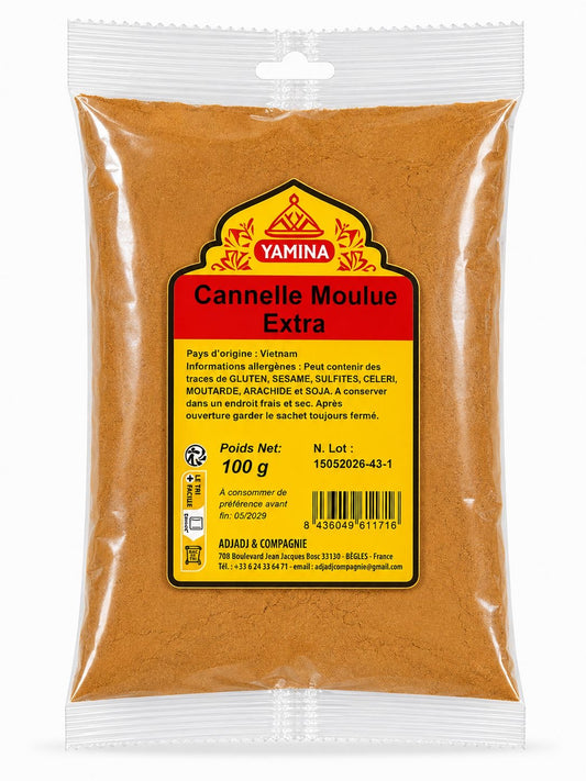 CANNELLE MOULU 100G X20