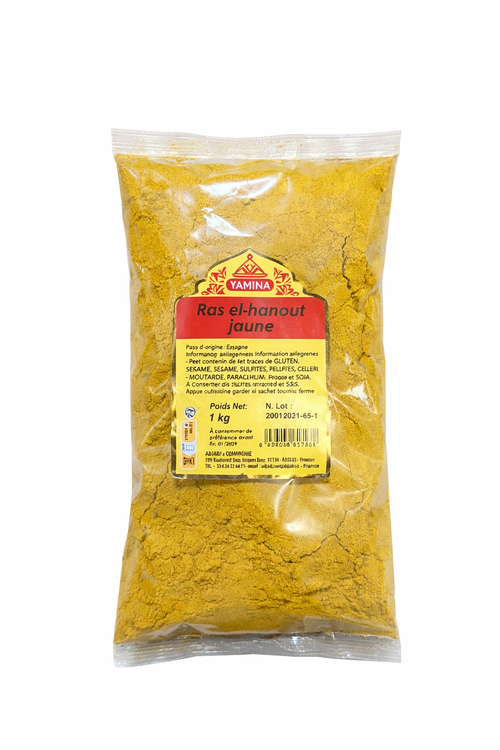 RAZ EL HANOUT JAUNE 1KG