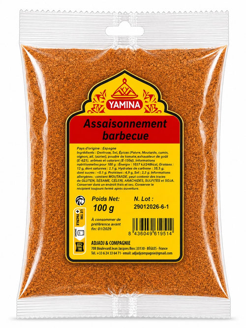 ASSAISONNEMENT BARBECUE 100G X20