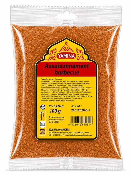 ASSAISONNEMENT BARBECUE 100G X20