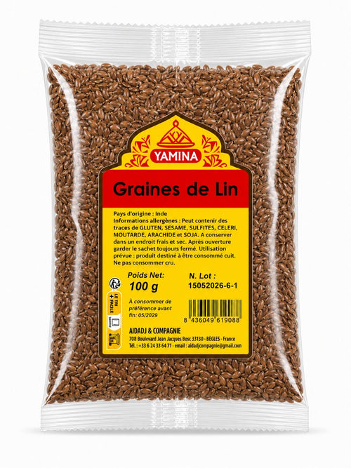 GRAINE DE LIN 100G X20