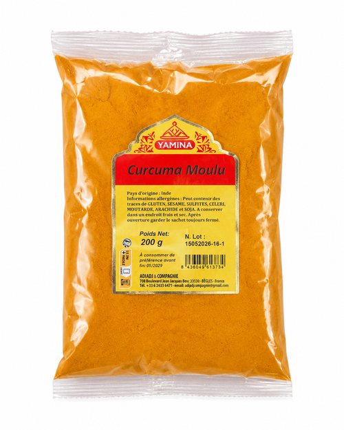CURCUMA MOULU 200G X12