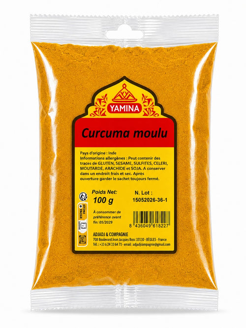 CURCUMA MOULU 100G X20