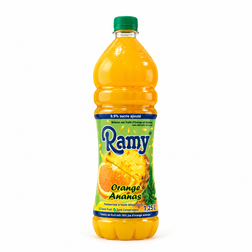 RAMY ORANGE ANANAS 1.25L X6