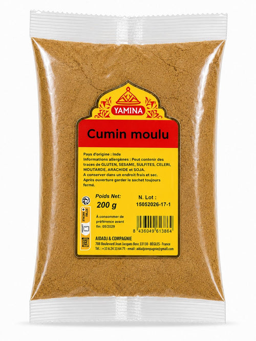 CUMIN MOULU 100G X20