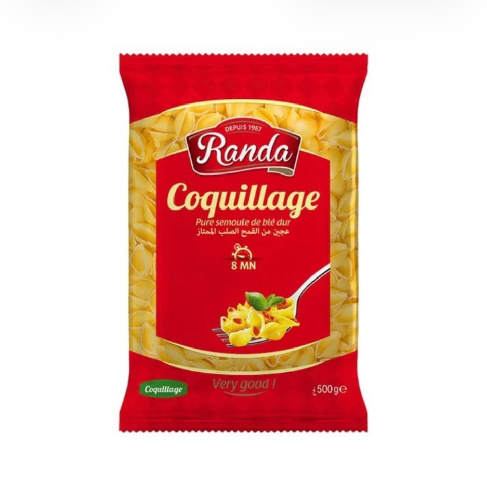 RANDA COQUILLAGE N°3 500G X24