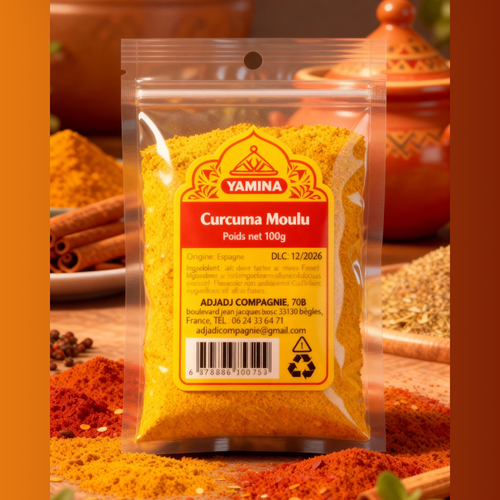 CURCUMA MOULU 100G X20