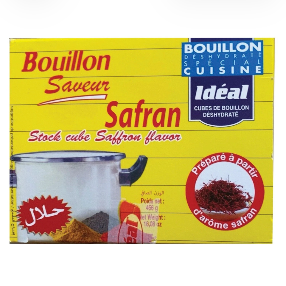 BOUILLON IDÉAL SAFRAN 24 CUBES