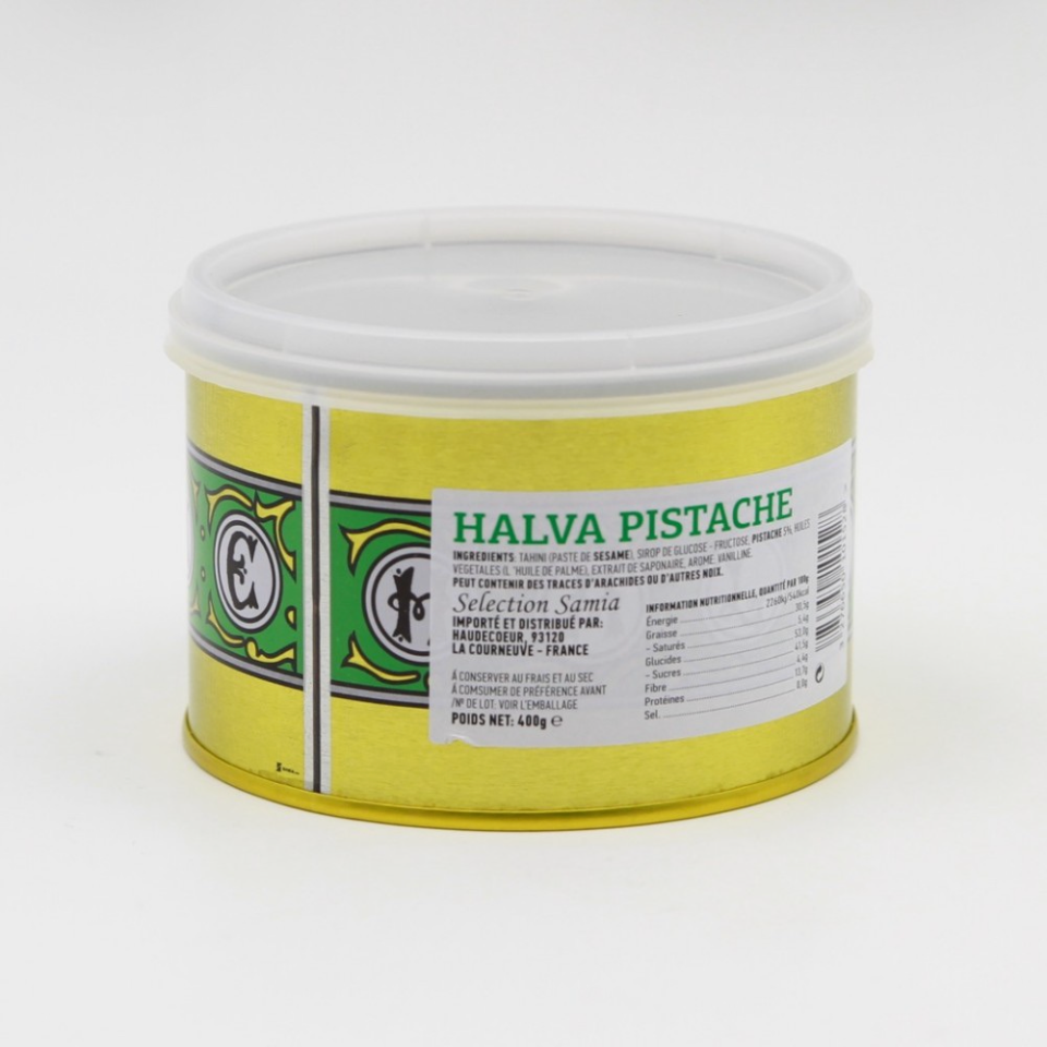 HALVA GREC PISTACHE 400G X12