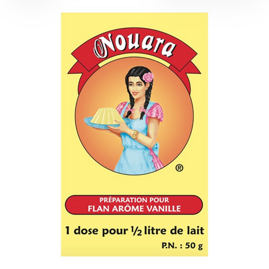 FLAN VANILLE NOUARA 50G X72
