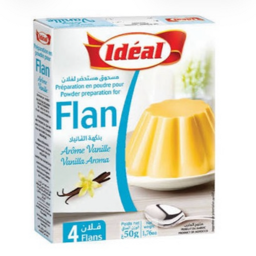 FLAN VANILLE IDÉAL 50G X16