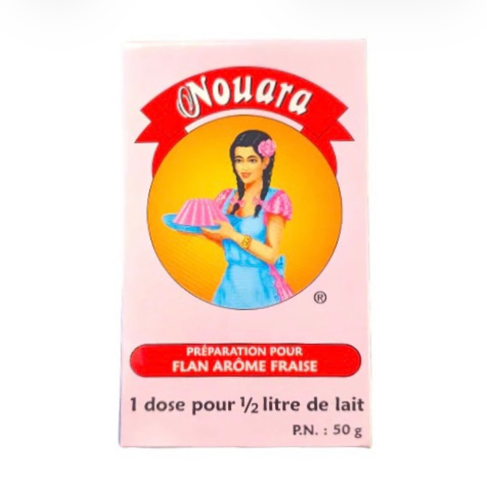 FLAN FRAISE NOUARA 50G X72
