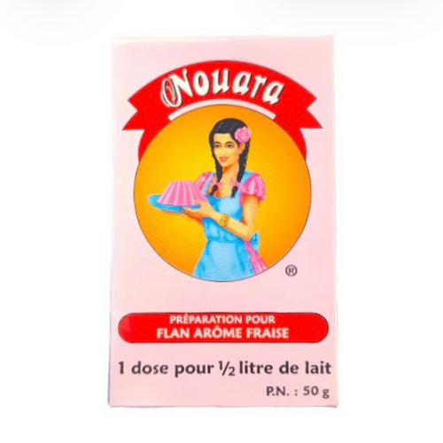 FLAN FRAISE NOUARA 50G X72