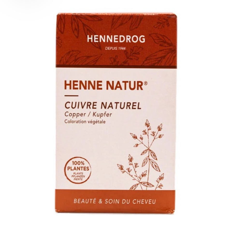 HENNÉ CUIVRE NATUREL 90G X10