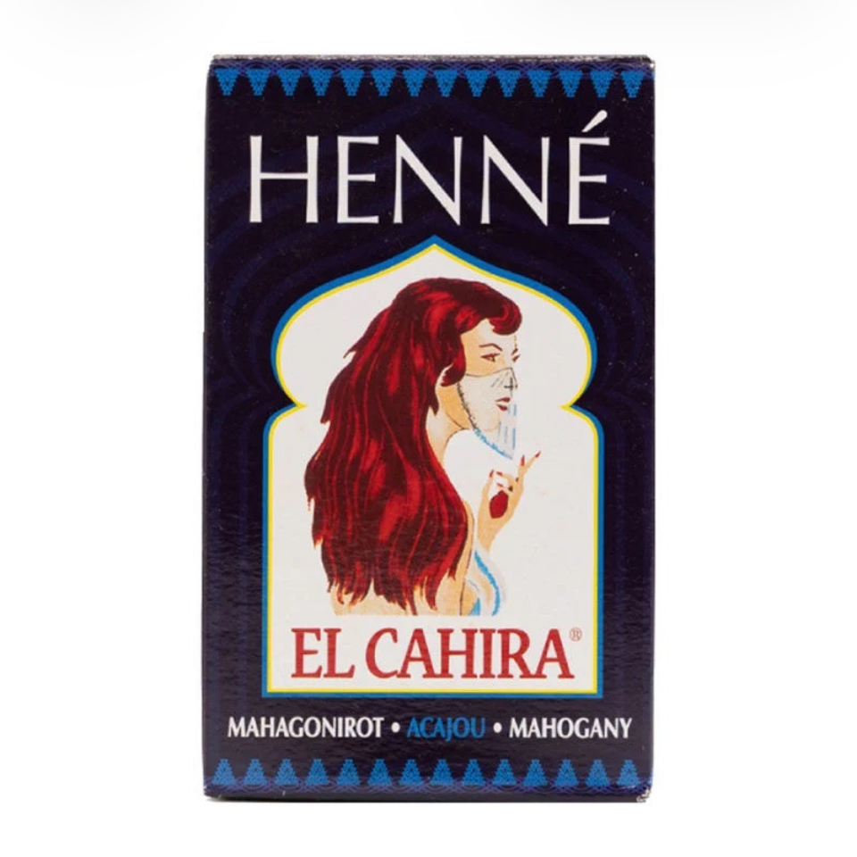 HENNÉ EL CAHIRA ACAJOU 90G X10