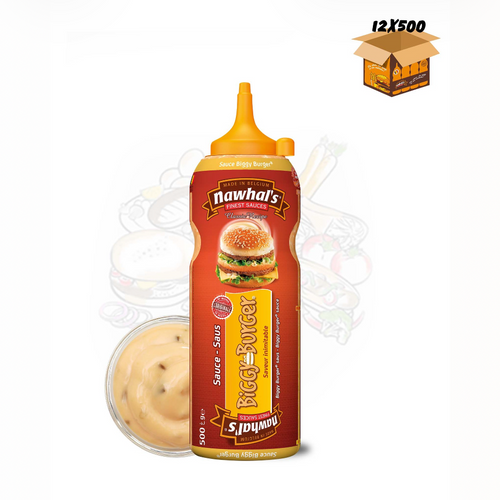 SAUCE BURGER BIGGY 500ML X12