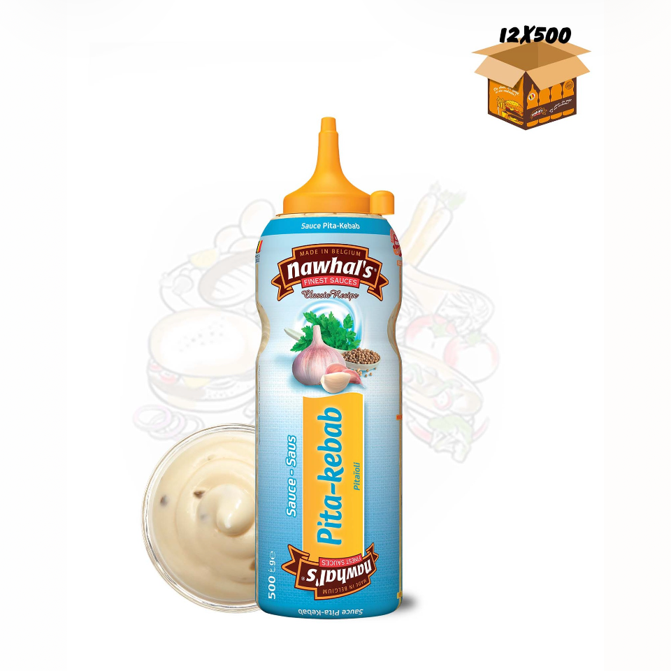 SAUCE PITA KEBAB 500ML X12
